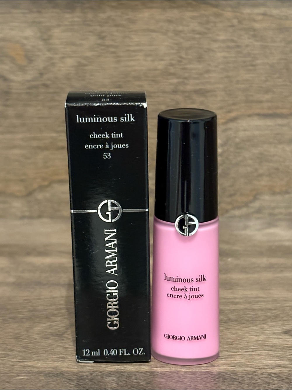 NEW Armani Beauty Cheek Tint Longwear Lightweight Liquid Blush - Cool Baby Pink